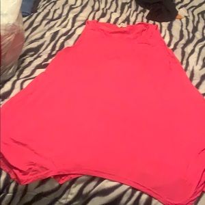Pink sleeveless tunic